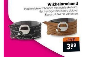 wikkelarmband