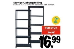 stevige opbergstelling