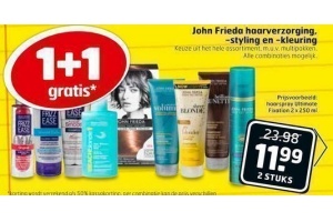 john frieda haarverzorging styling en kleuring