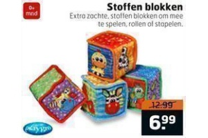 stoffen blokken