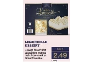 lemoncello dessert
