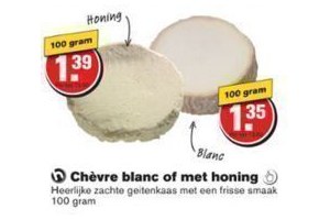 chevre blanc of met honing