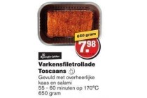 varkensfiletrollade toscaans