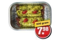 varkenshaas in bladerdeeg met brie