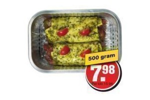 varkenshaas in bladerdeeg met brie