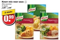 knorr mix voor saus