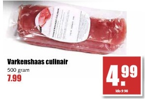 varkenshaas culinair