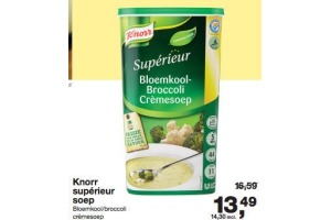 knorr superieur soep