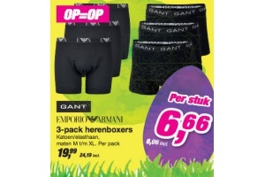 emporio armani 3 pack herenboxers
