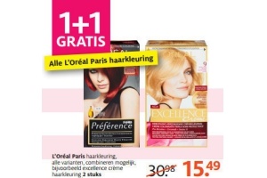 alle l oreal paris haarkleuring