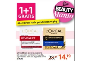 alle l oreal paris gezichtsverzorging