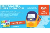 treinkaartjes super goedkoop