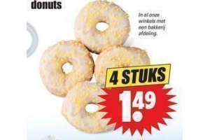 pure ambacht vanille cream donuts