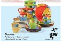 servies aardewerk