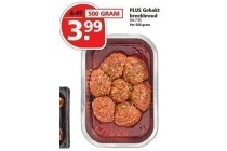 plus gehakt breekbrood