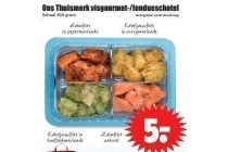 ons thuismerk visgourmet fondueschotel