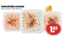 ambachtelijke vissalade