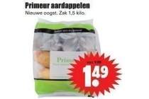 primeur aardappelen