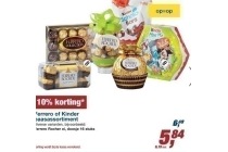 ferrero of kinder paasassortiment