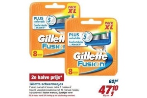 gillette scheermesjes