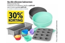 alle siliconen bakvormen