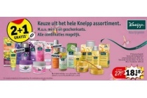 keuze uit het hele kneipp assortiment