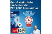 oral b elektrische tandenborstel pro 600