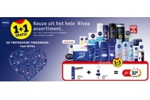 keuze uit het hele nivea assortiment