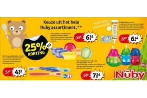 keuze uit het hele nuby assortiment