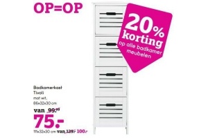 badkamermeubelen