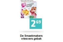 de smaekmakers vriesvers gebak