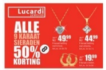 lucardi 9 karaat sieraden