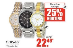 shivas horloges