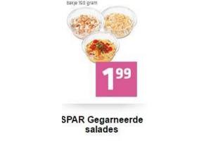 spar gegarneerde salades