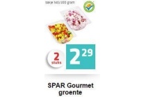 spar gourmet groente