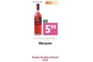 marques rueda verdejo of rose roja