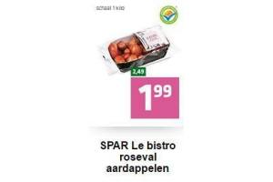 spar le bistro roseval aardappelen