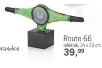 route 66 tafelklok
