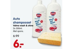 auto shampooset