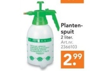 plantenspuit