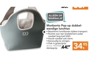 monbento pop up dubbelwandige lunchtas