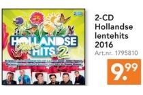 2 cd hollandse lentehits 2016