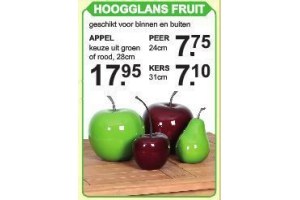 hoogglans fruit