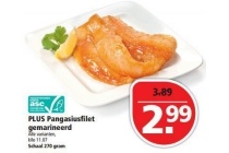 plus pangasiusfilet gemarineerd