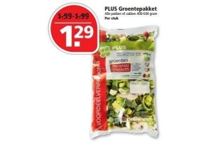 plus groentepakket