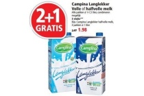 campina langlekker volle of halfvolle melk