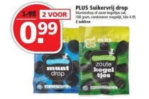 plus suikervrije drop
