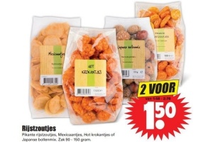 rijstzoutjes