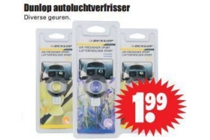 dunlop autoluchtverfrisser