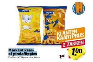 markant kaas of pindaflippies